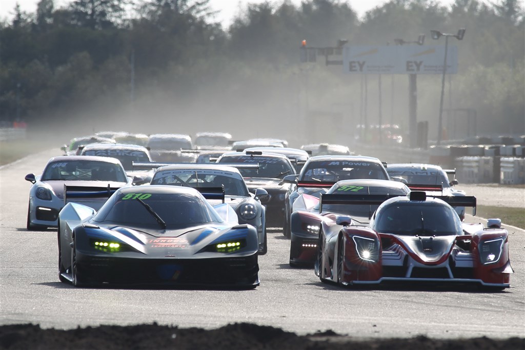 Feltet fredag eftermiddag i Danish Endurance Championship.
(Foto: Henning Smed Madsen)